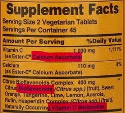 酯化維他命C Ester-C 酯化維他命C Ester-C